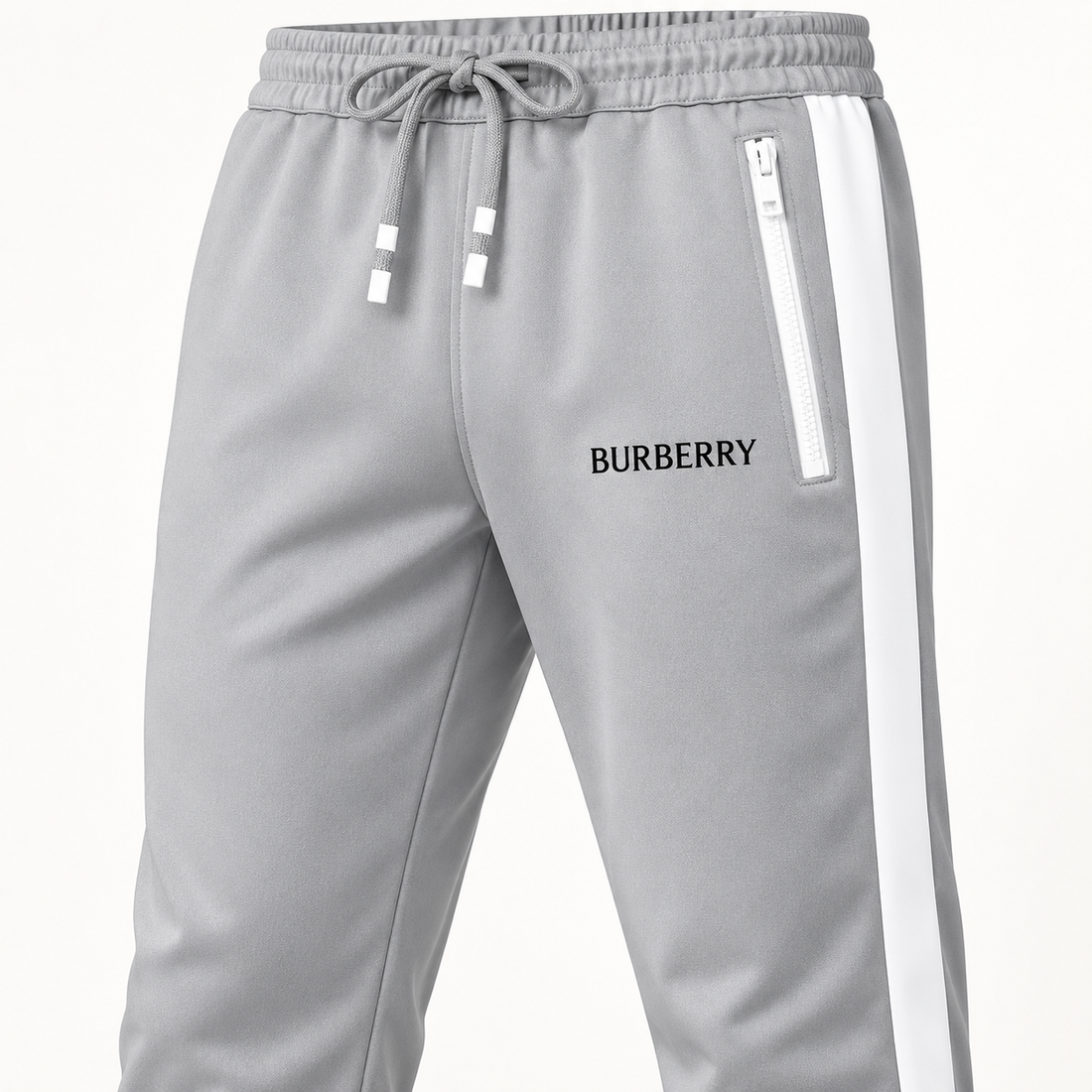 Men's Burberry Dri-Fit TrackSuit | Color: Grey | View 4