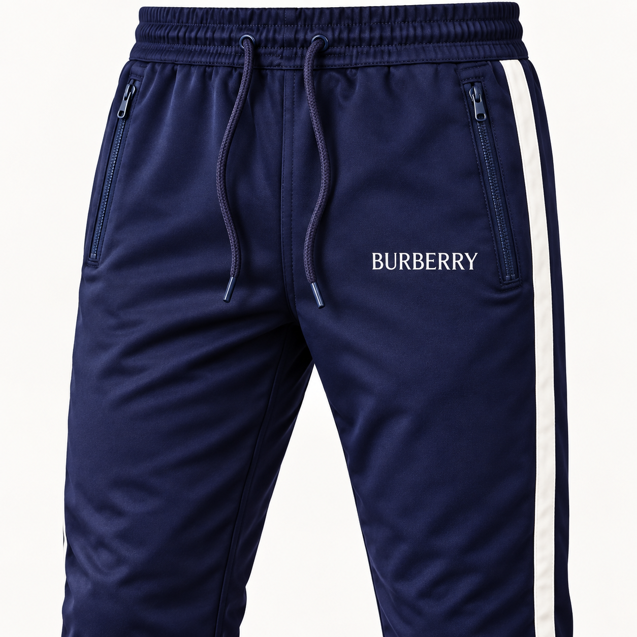 Men's Burberry Dri-Fit TrackSuit | Color: Navy | View 4