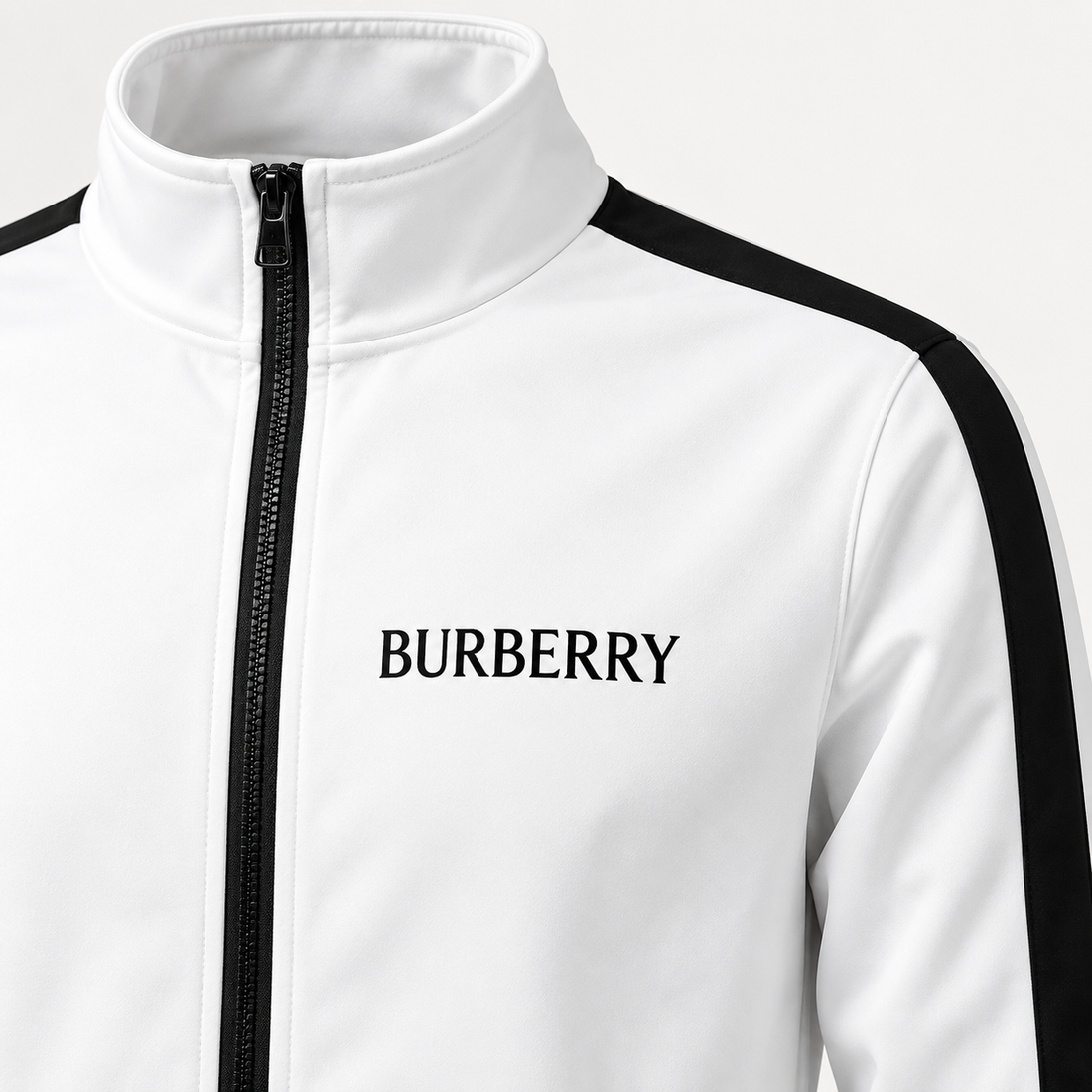 Men's Burberry Dri-Fit TrackSuit | Color: White | View 3