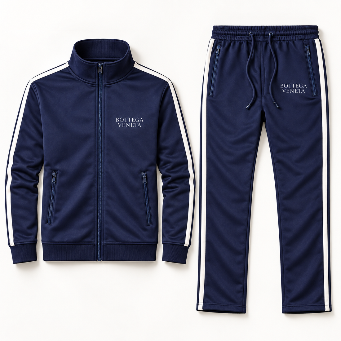 Men's Bottega Veneta Dri-Fit TrackSuit | Color: Navy | View 5