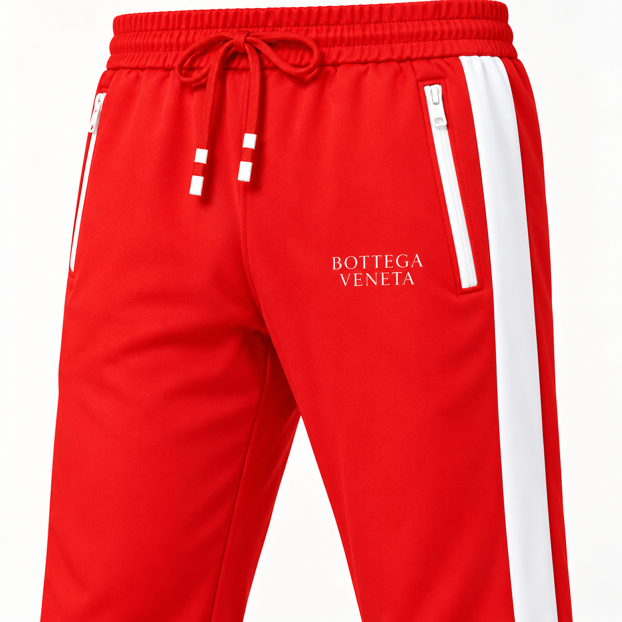Men's Bottega Veneta Dri-Fit TrackSuit | Color: Red | View 4