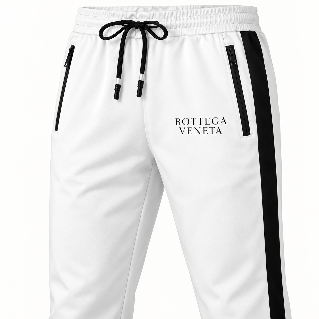 Men's Bottega Veneta Dri-Fit TrackSuit | Color: White | View 4