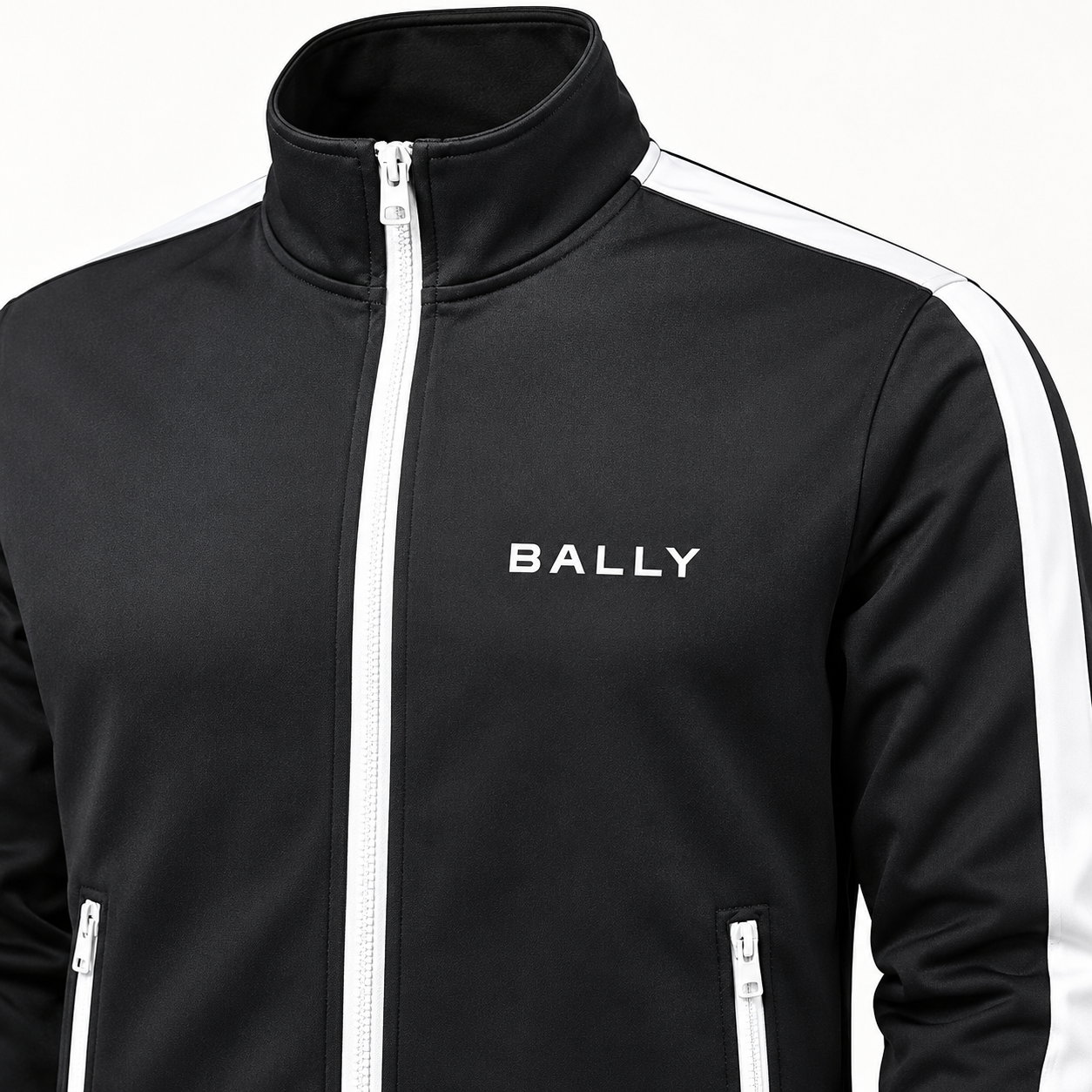 Men's Bally Dri-Fit TrackSuit | Color: Black | View 3