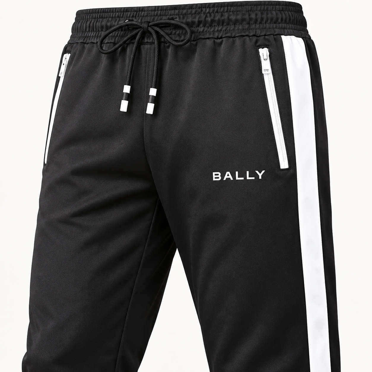Men's Bally Dri-Fit TrackSuit | Color: Black | View 4