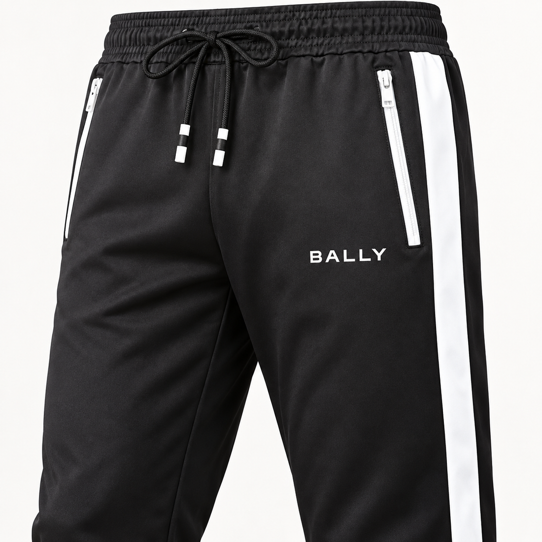 Men's Bally Dri-Fit TrackSuit | Color: Black | View 4