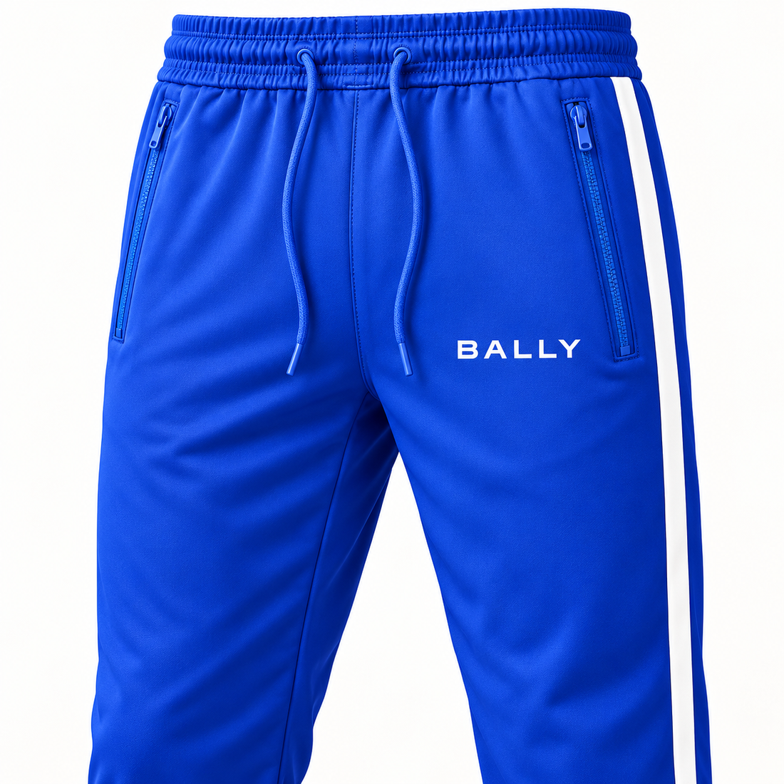 Men's Bally Dri-Fit TrackSuit | Color: Blue | View 4