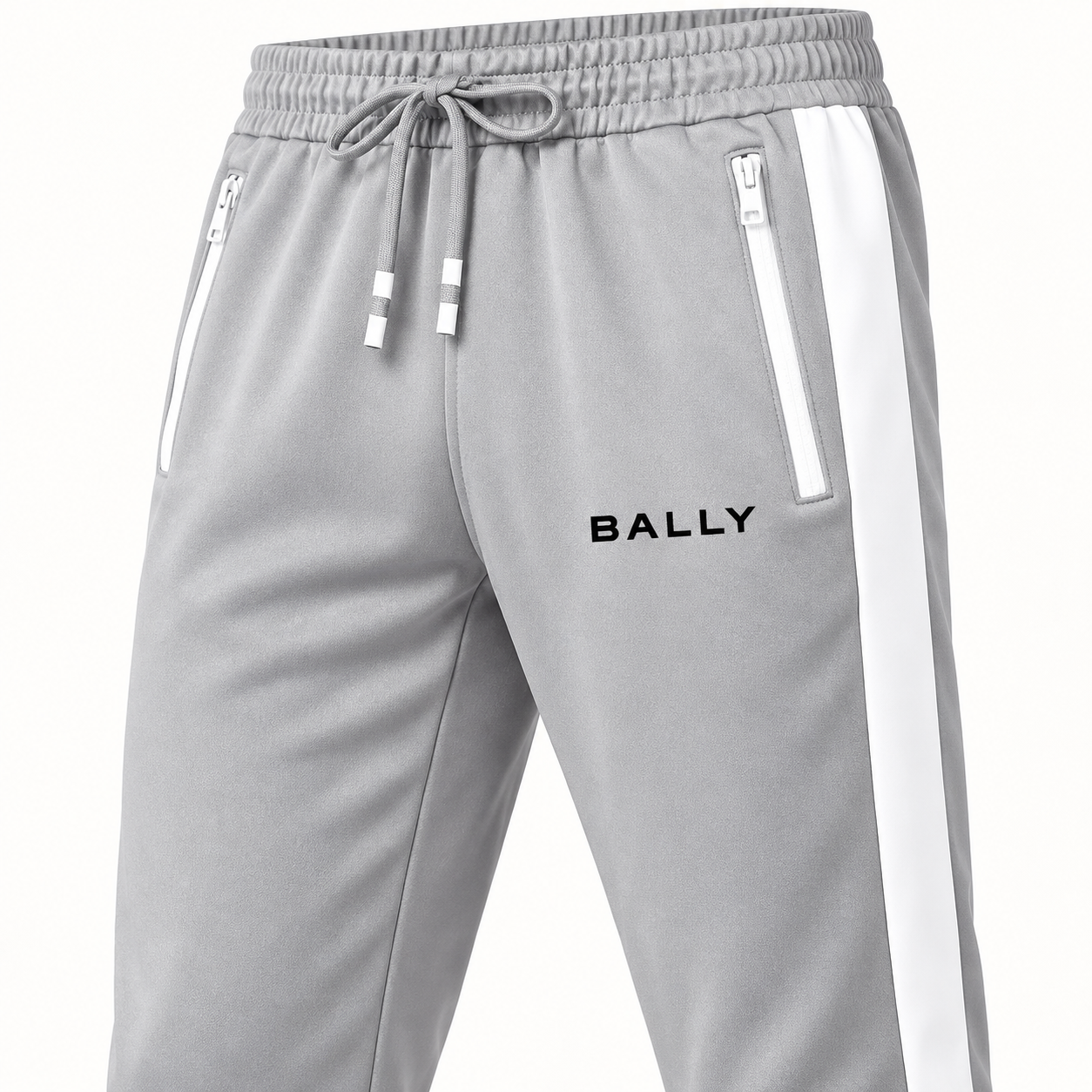 Men's Bally Dri-Fit TrackSuit | Color: Grey | View 4