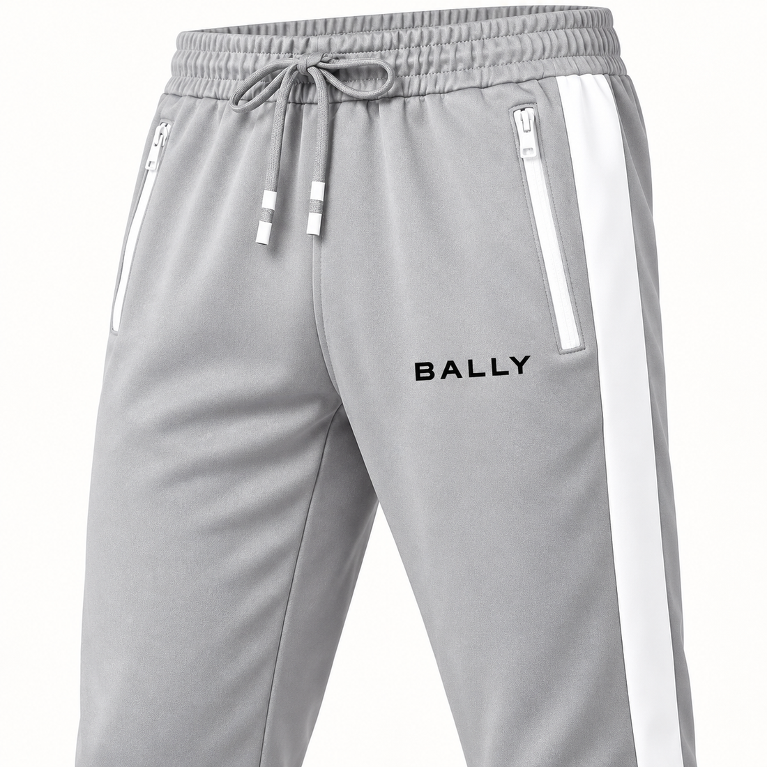 Men's Bally Dri-Fit TrackSuit | Color: Grey | View 4
