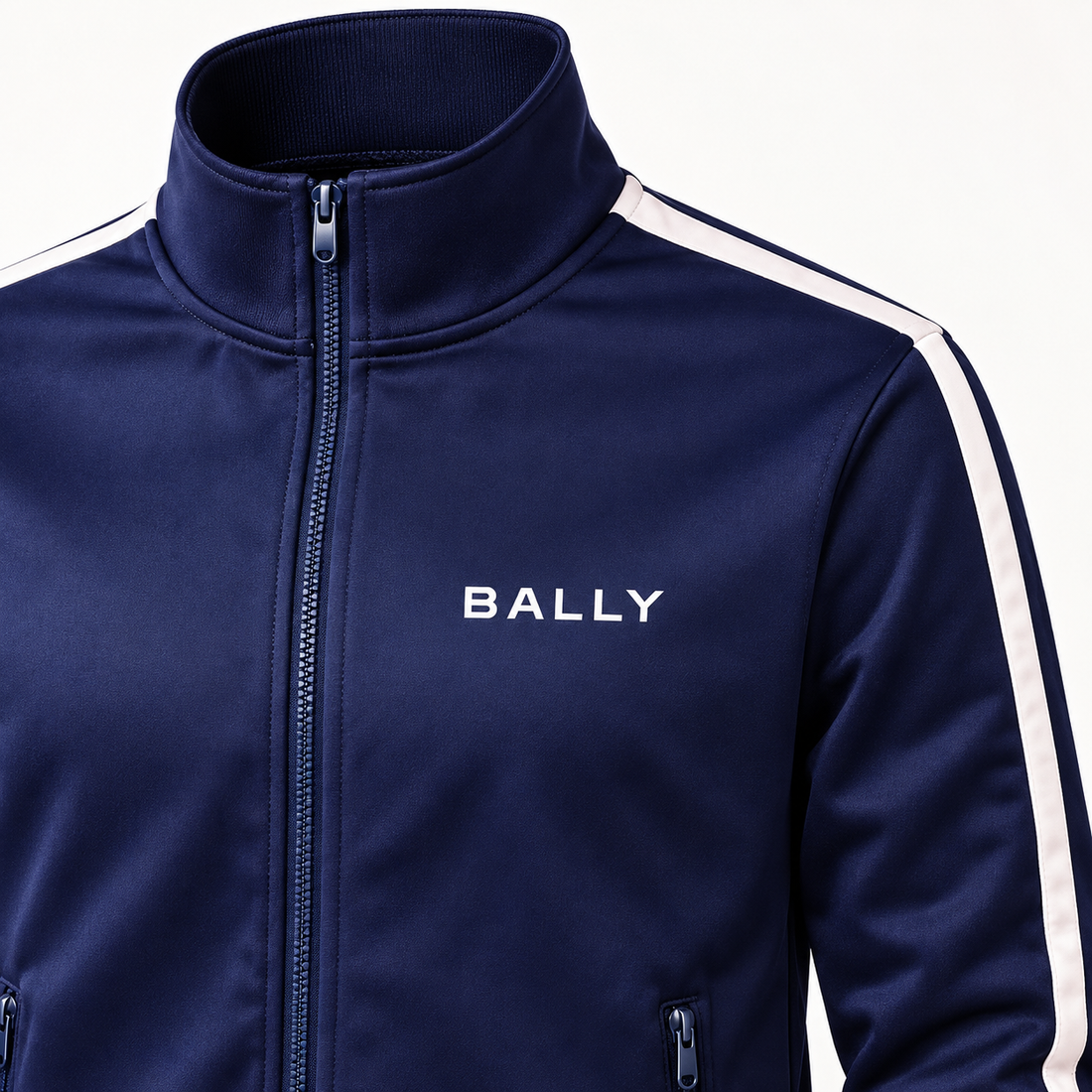 Men's Bally Dri-Fit TrackSuit | Color: Navy | View 3