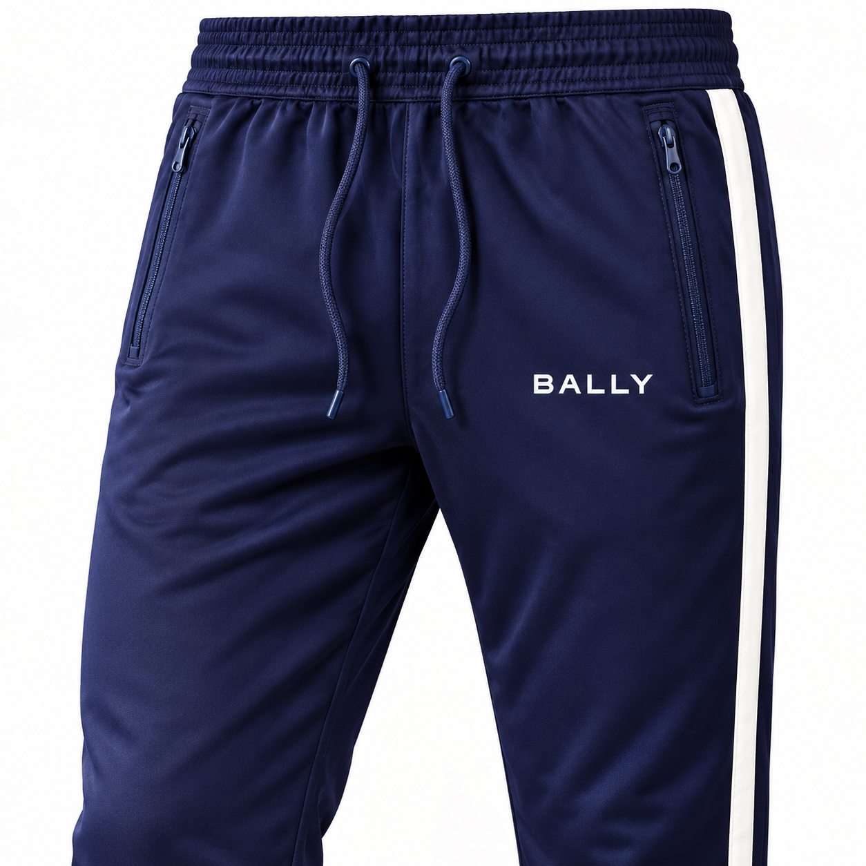 Men's Bally Dri-Fit TrackSuit | Color: Navy | View 4