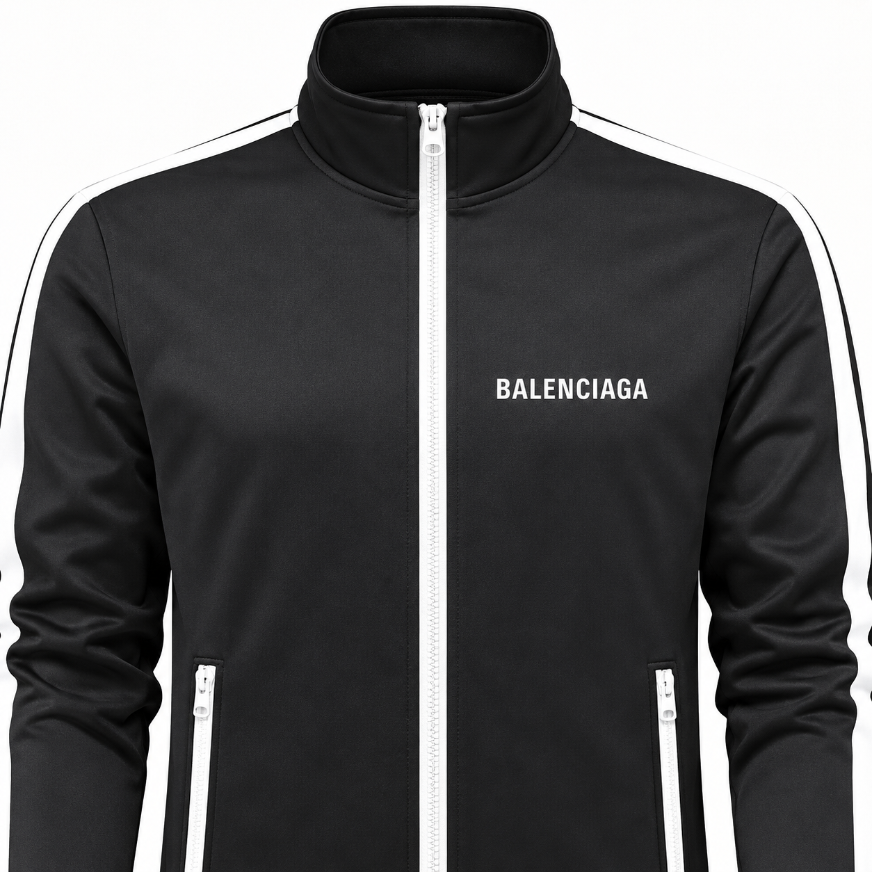 Men's Balenciaga Dri-Fit TrackSuit | Color: Black | View 3