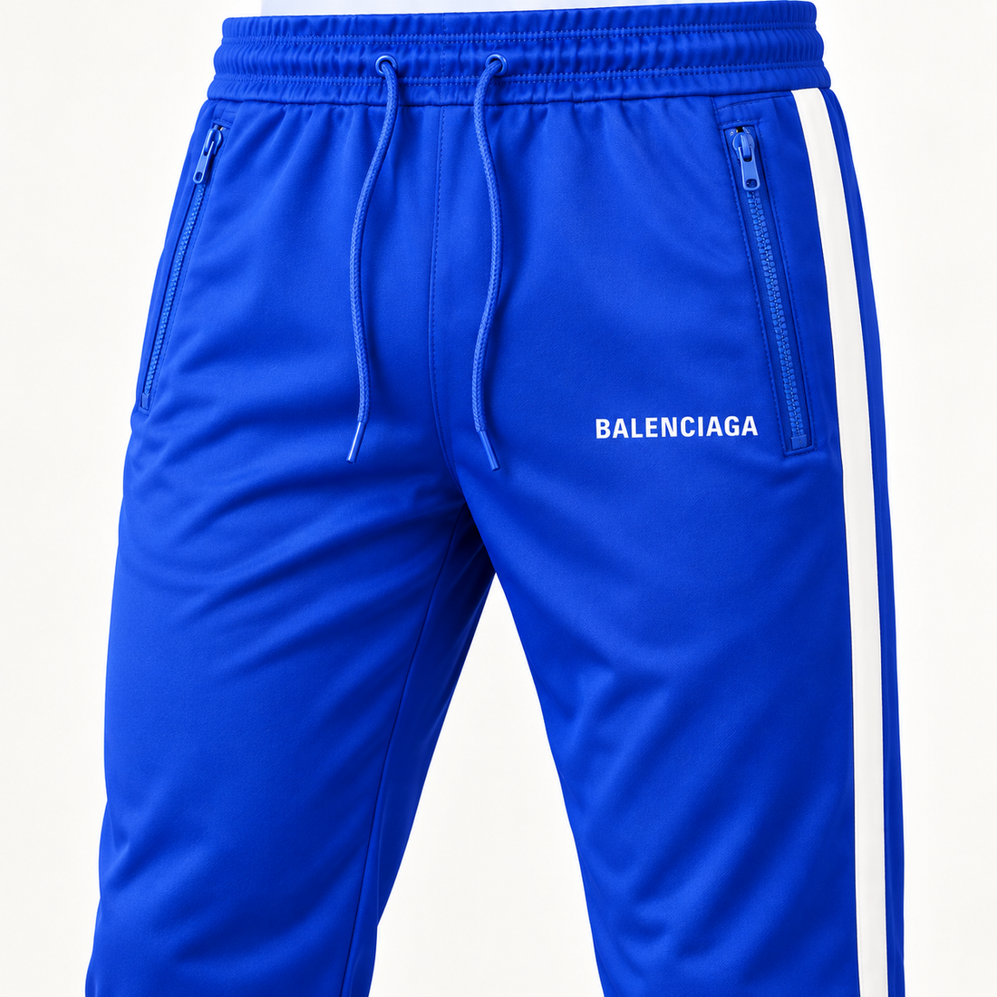 Men's Balenciaga Dri-Fit TrackSuit | Color: Blue | View 4