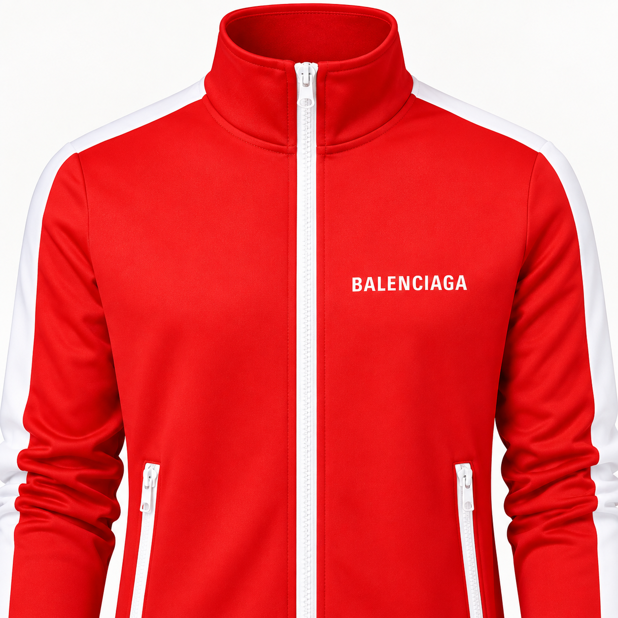 Men's Balenciaga Dri-Fit TrackSuit | Color: Red | View 3