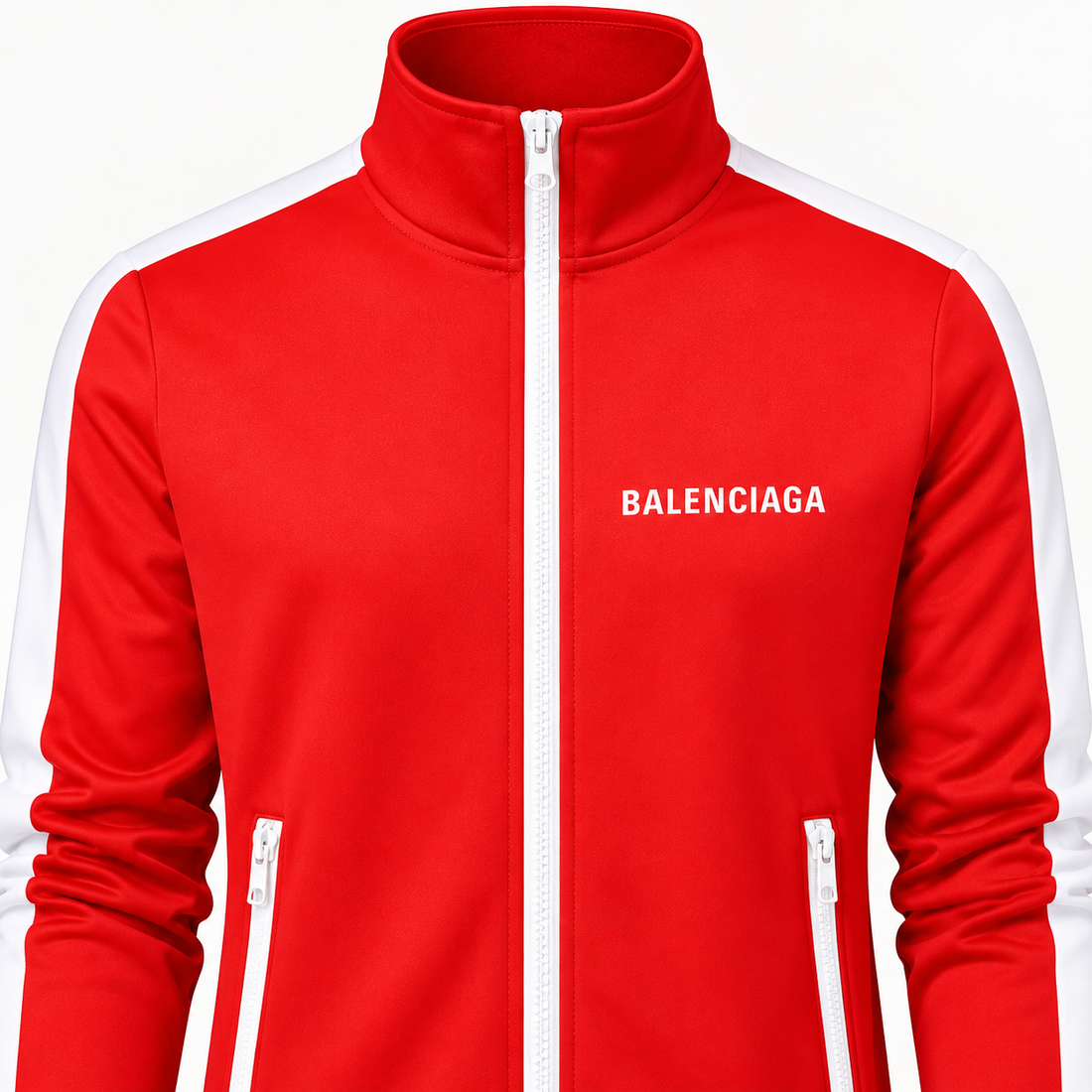 Men's Balenciaga Dri-Fit TrackSuit | Color: Red | View 3