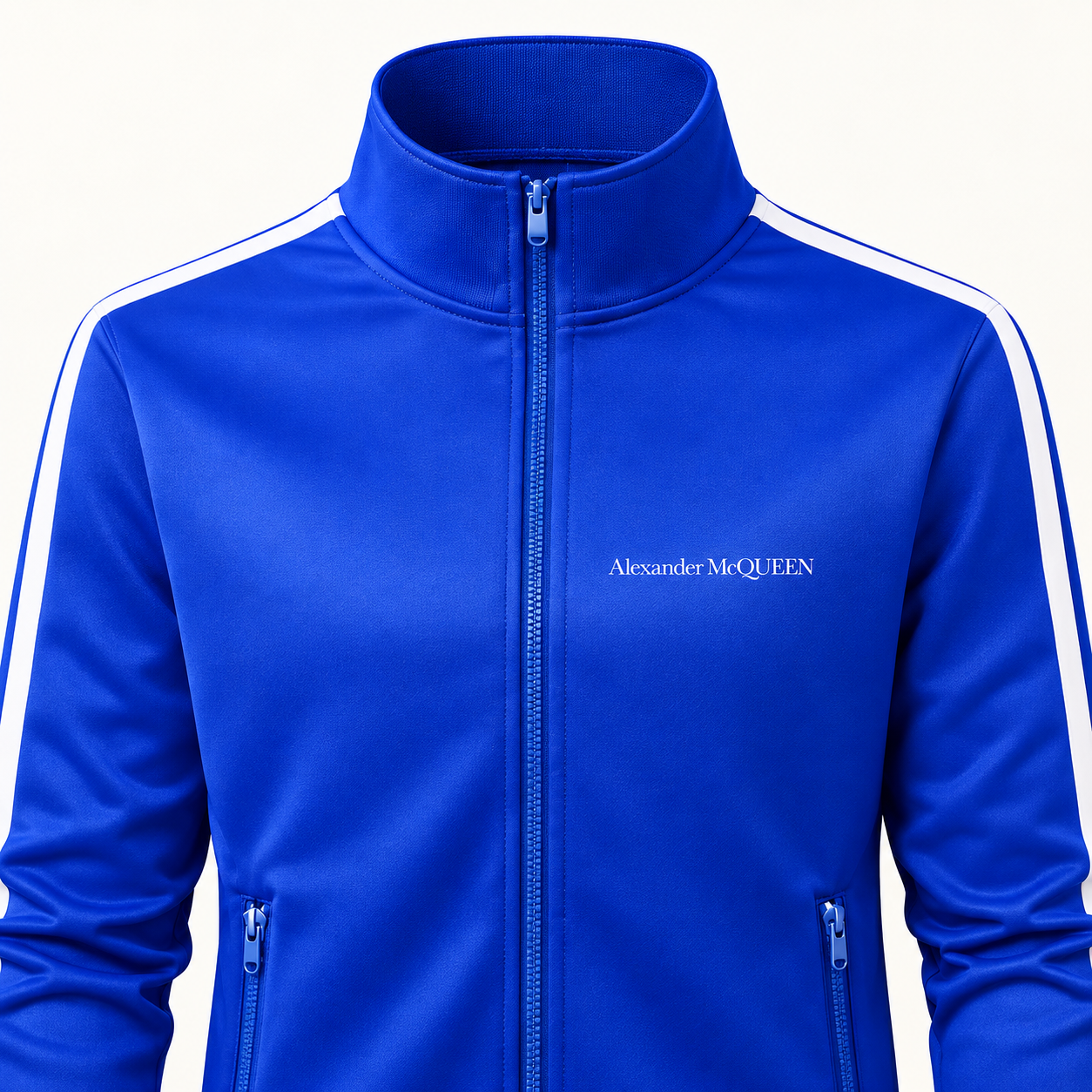 Men's Alexander McQueen Dri-Fit TrackSuit | Color: Blue | View 3