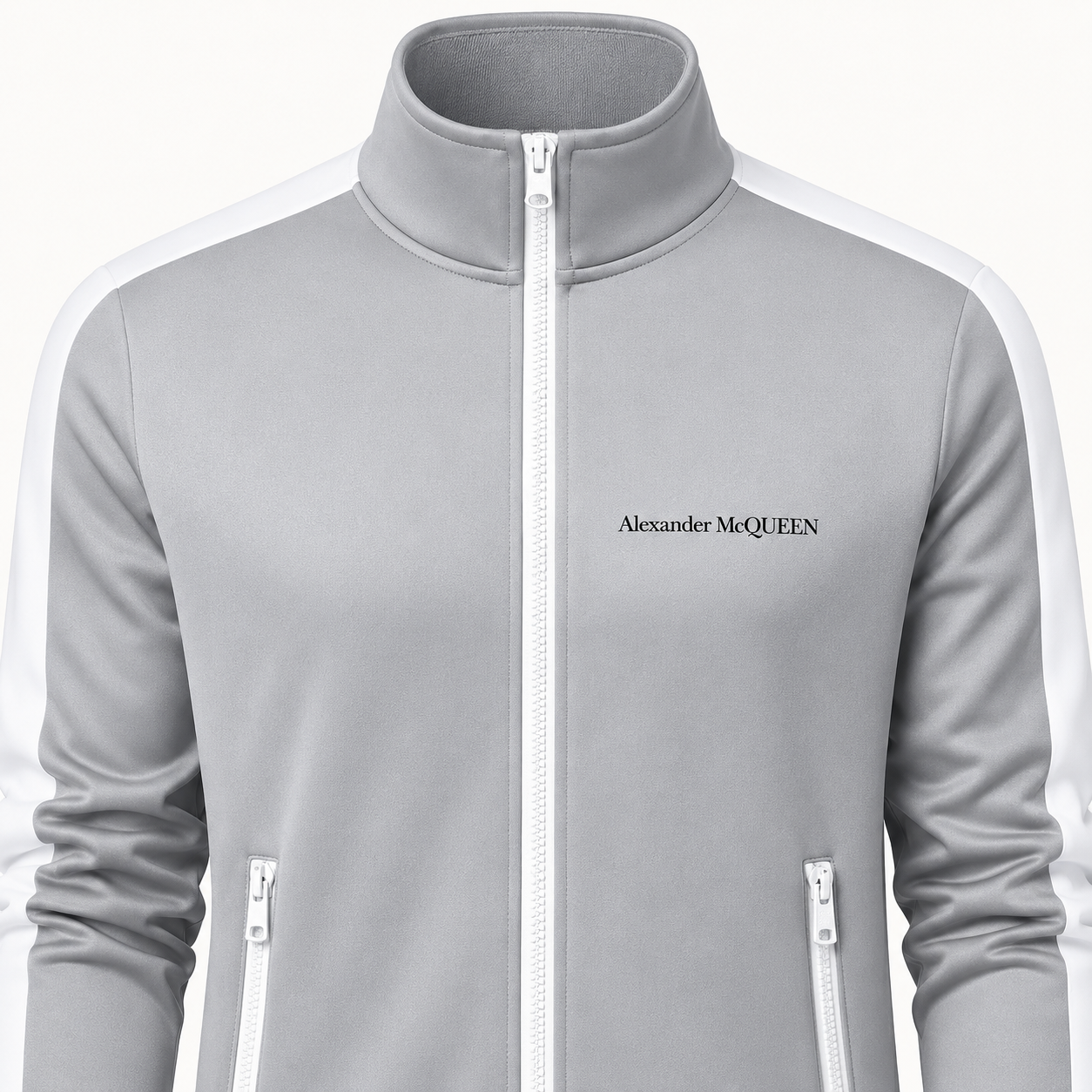 Men's Alexander McQueen Dri-Fit TrackSuit | Color: Grey | View 3