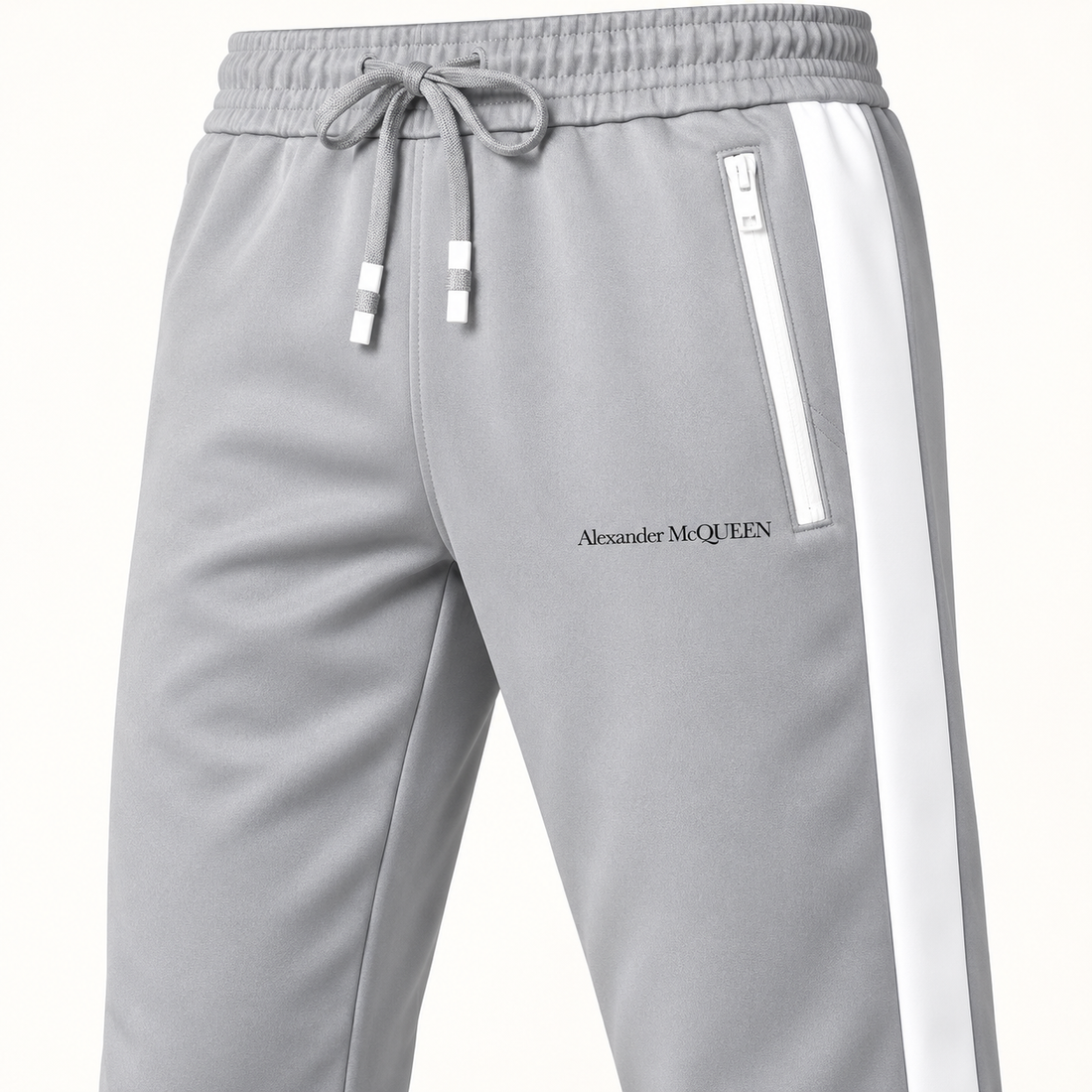 Men's Alexander McQueen Dri-Fit TrackSuit | Color: Grey | View 4