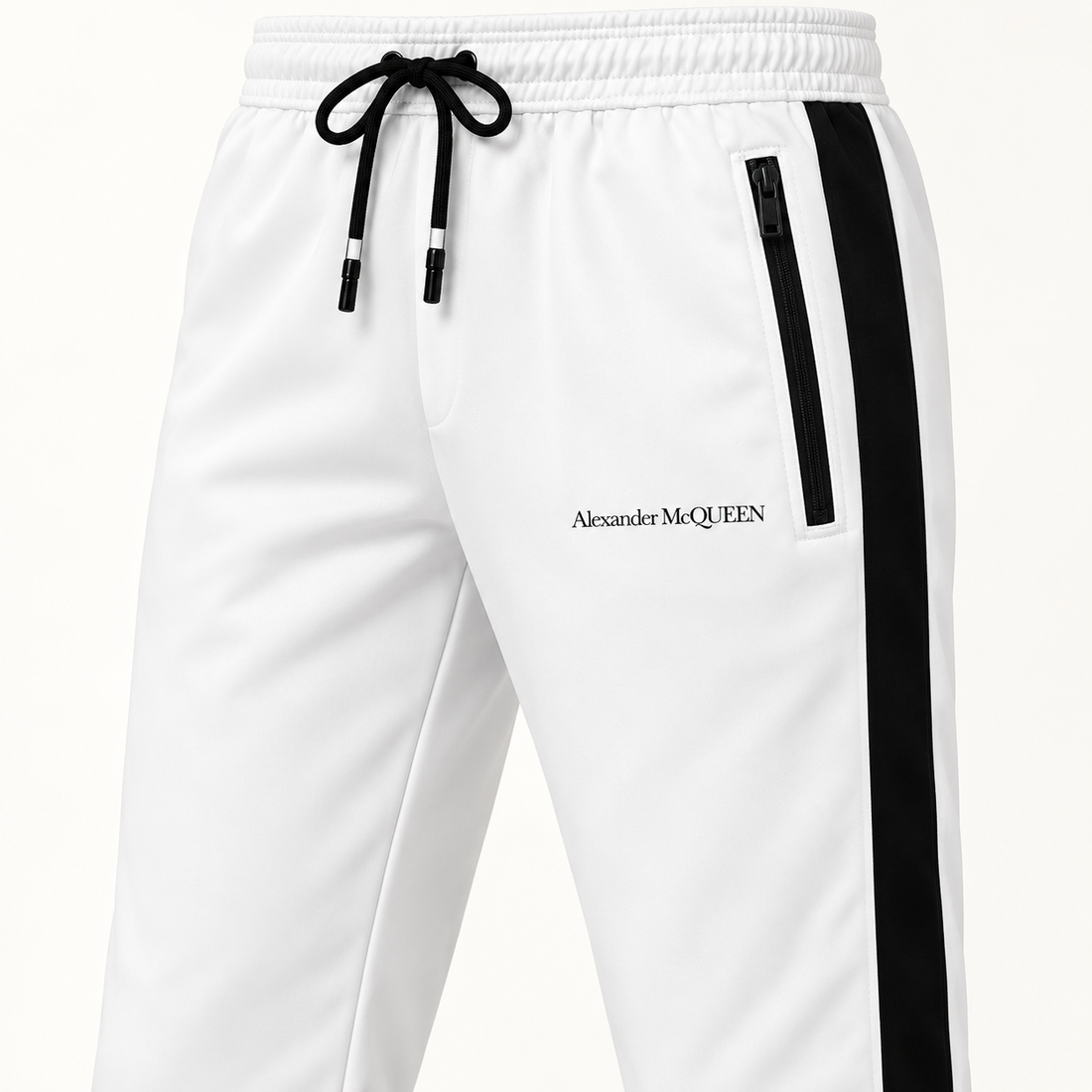 Men's Alexander McQueen Dri-Fit TrackSuit | Color: White | View 4