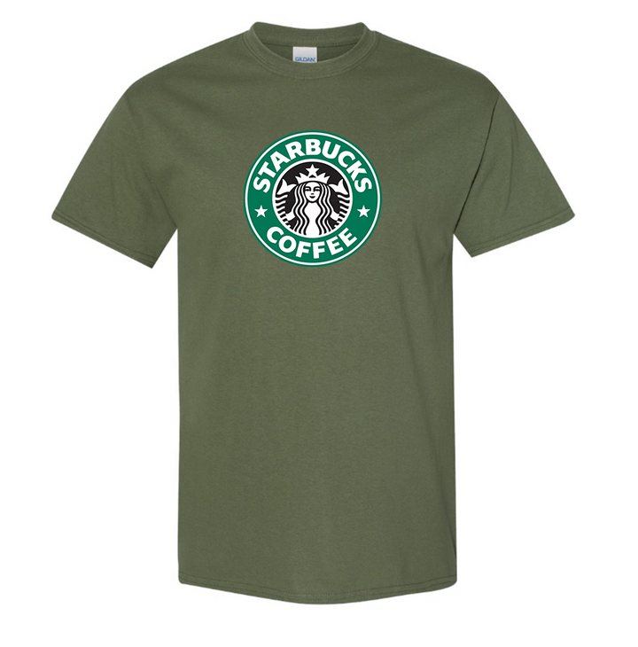 Men's Starbucks Coffee Cotton Soft Touch T-Shirt