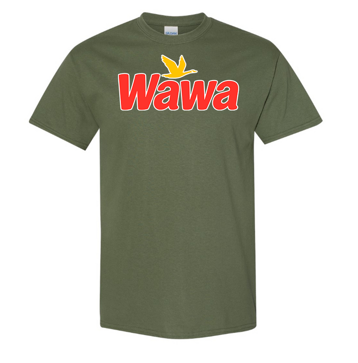 Men's  Wawa Gas Station  Cotton T-Shirt