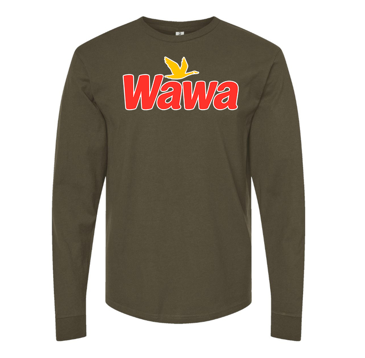 Men's Wawa Gas Station  Long Sleeve T-Shirt