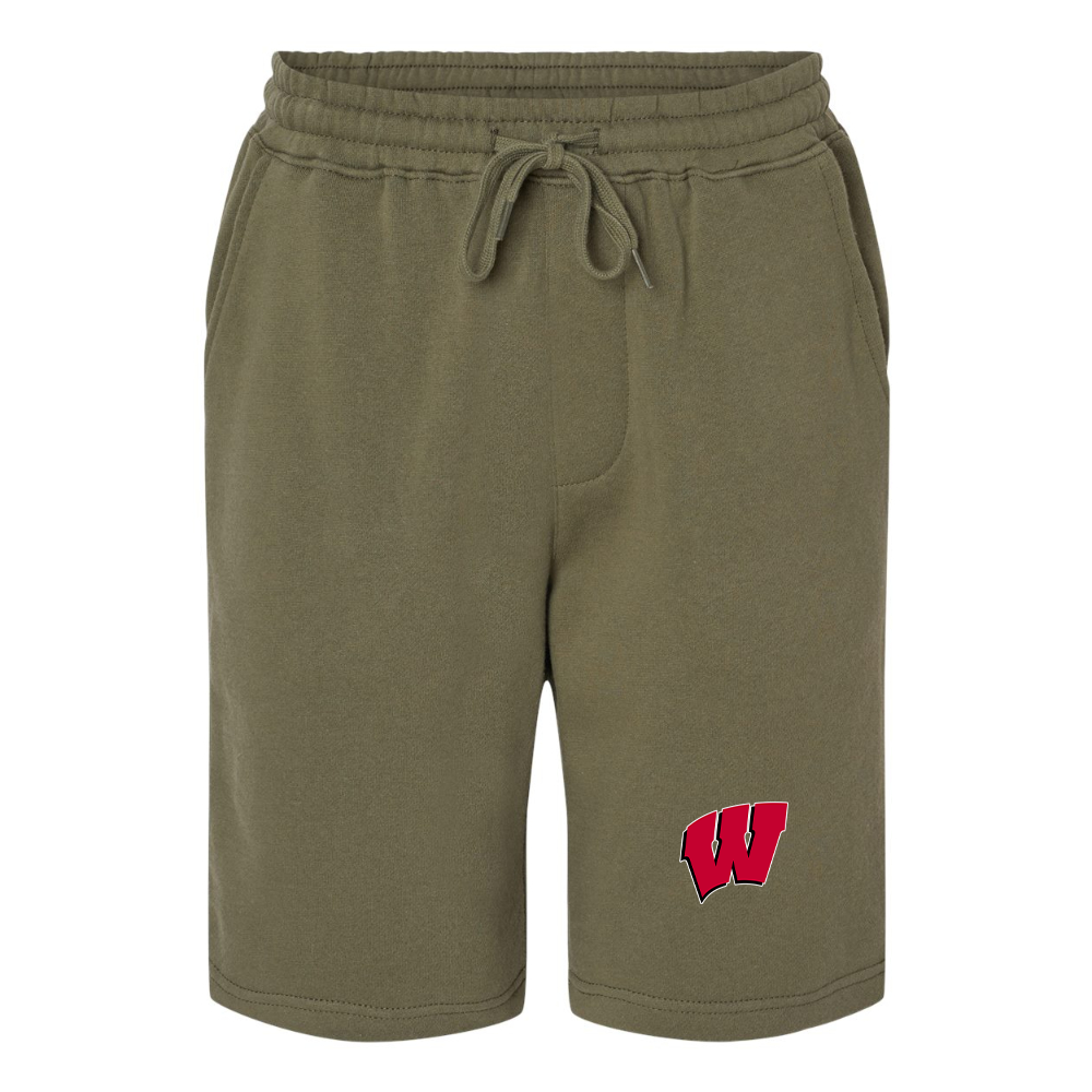 Men's Wisconsin Badgers Independent Trading Co Midweight Fleece Shorts