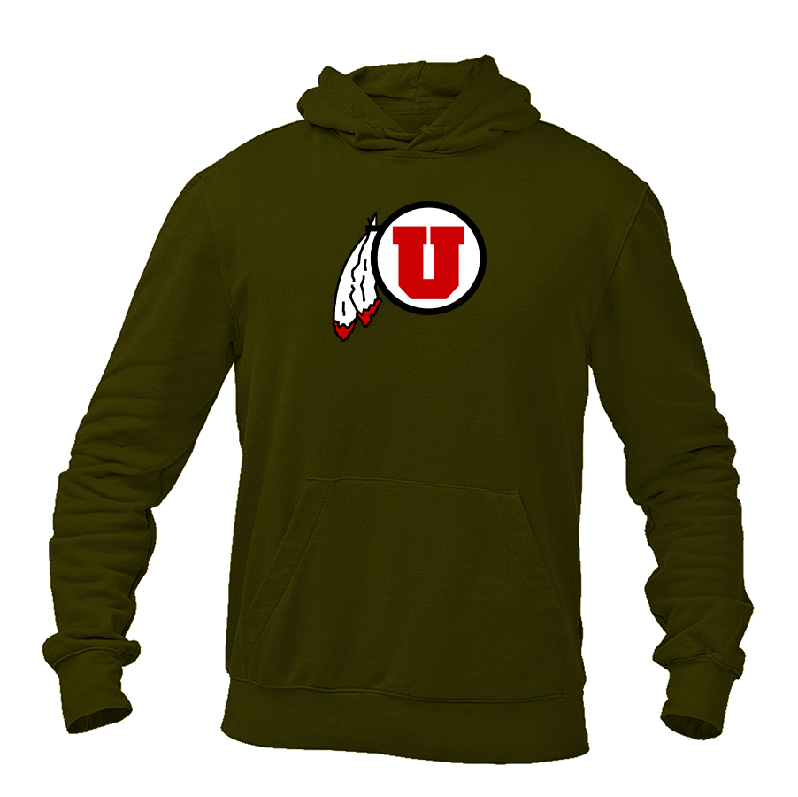 Men's Utah Utes Gildan  Heavy Blend Hooded Sweatshirt