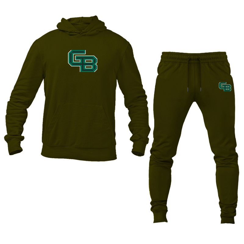 Men's Wisconsin Green Bay Phoenix Hoodie Joggers Set