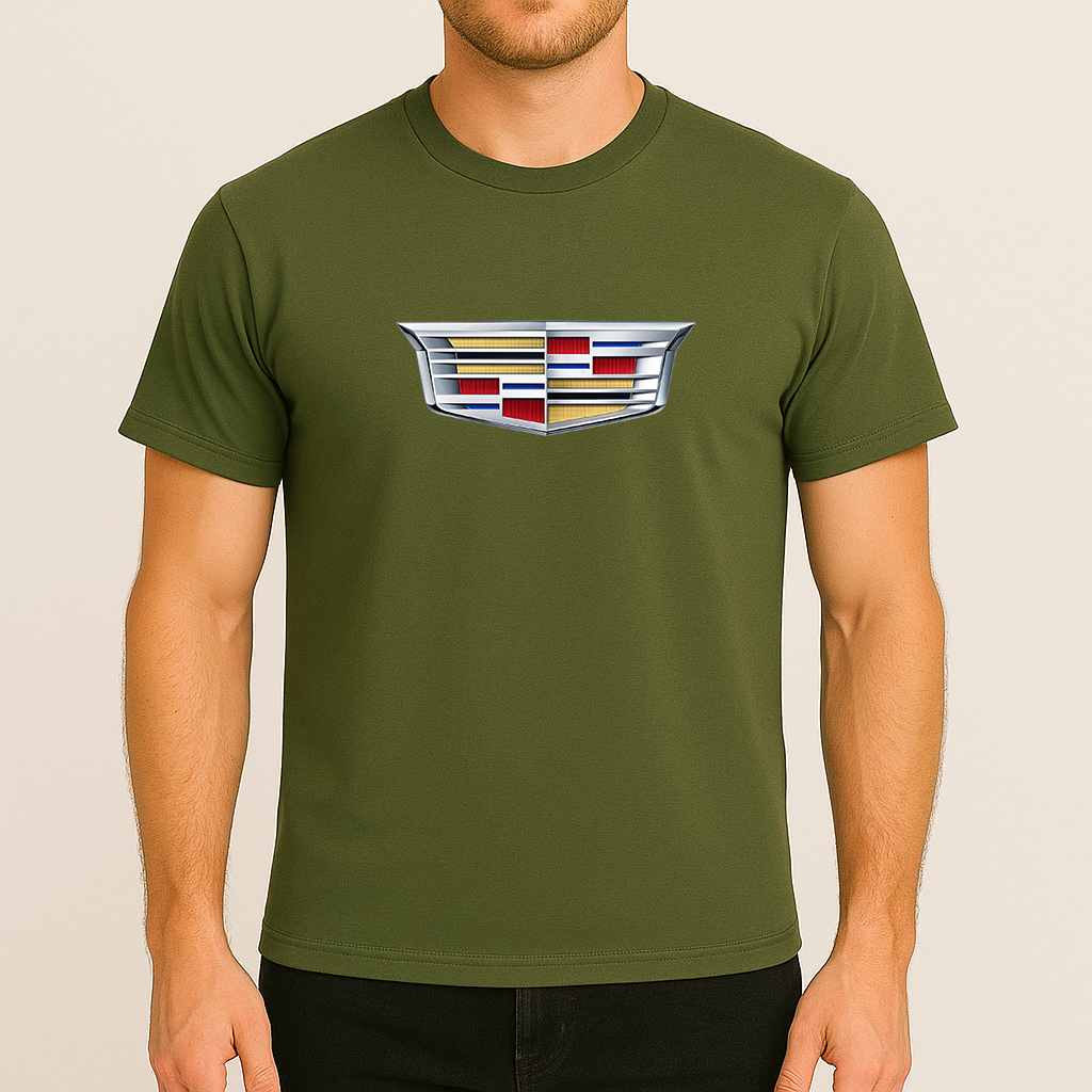 Men’s Cadillac Car Cotton T-Shirt