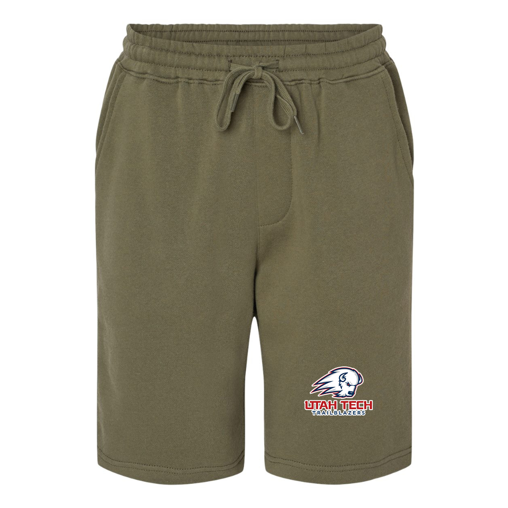 Men's  Utah Tech Trailblazers  Independent Trading Co Midweight Fleece Shorts