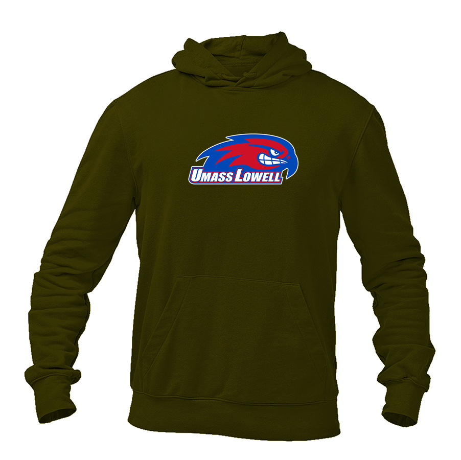 Men's UMass Lowell River Hawks  Gildan  Heavy Blend Hooded Sweatshirt