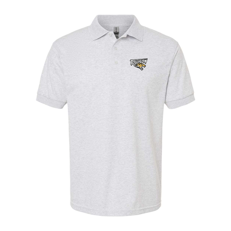 Men's Towson Tigers Gildan Dry Blend Jersey Polo