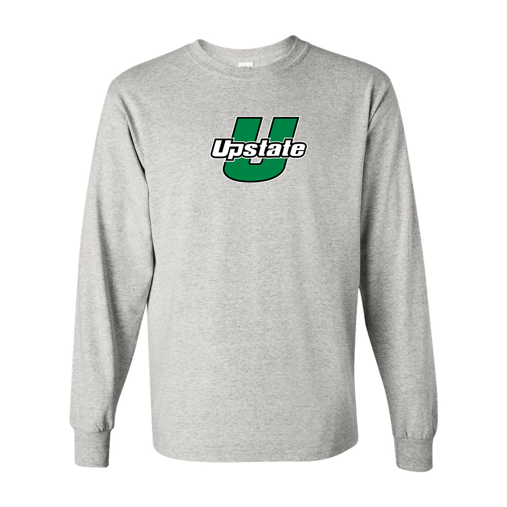 Men's USC Upstate Spartans Gildan Heavy Cotton Long Sleeve T-Shirt