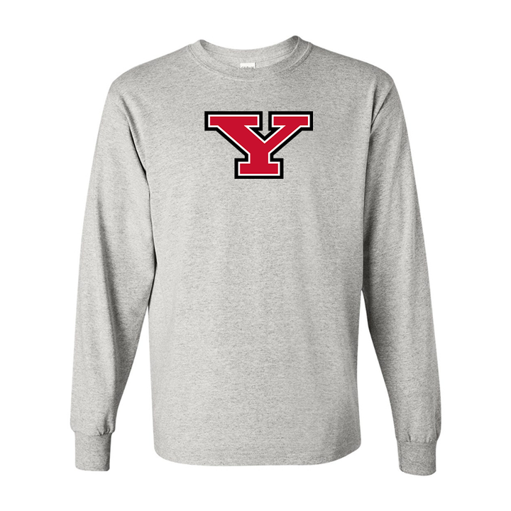 Men's Youngstown State Penguins Gildan Heavy Cotton Long Sleeve T-Shirt
