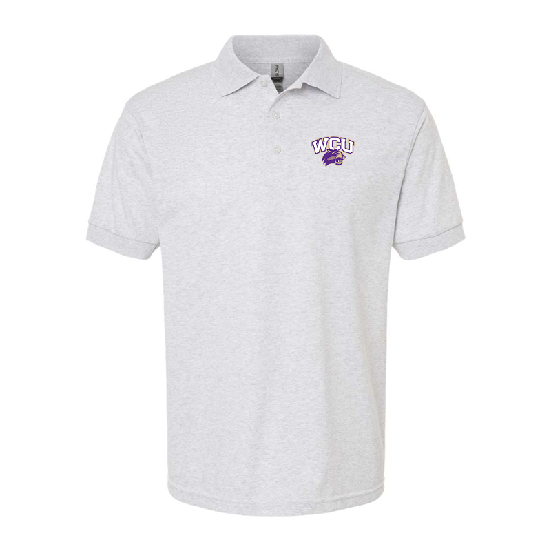 Men's Western Carolina Catamounts Gildan Dry Blend Jersey Polo