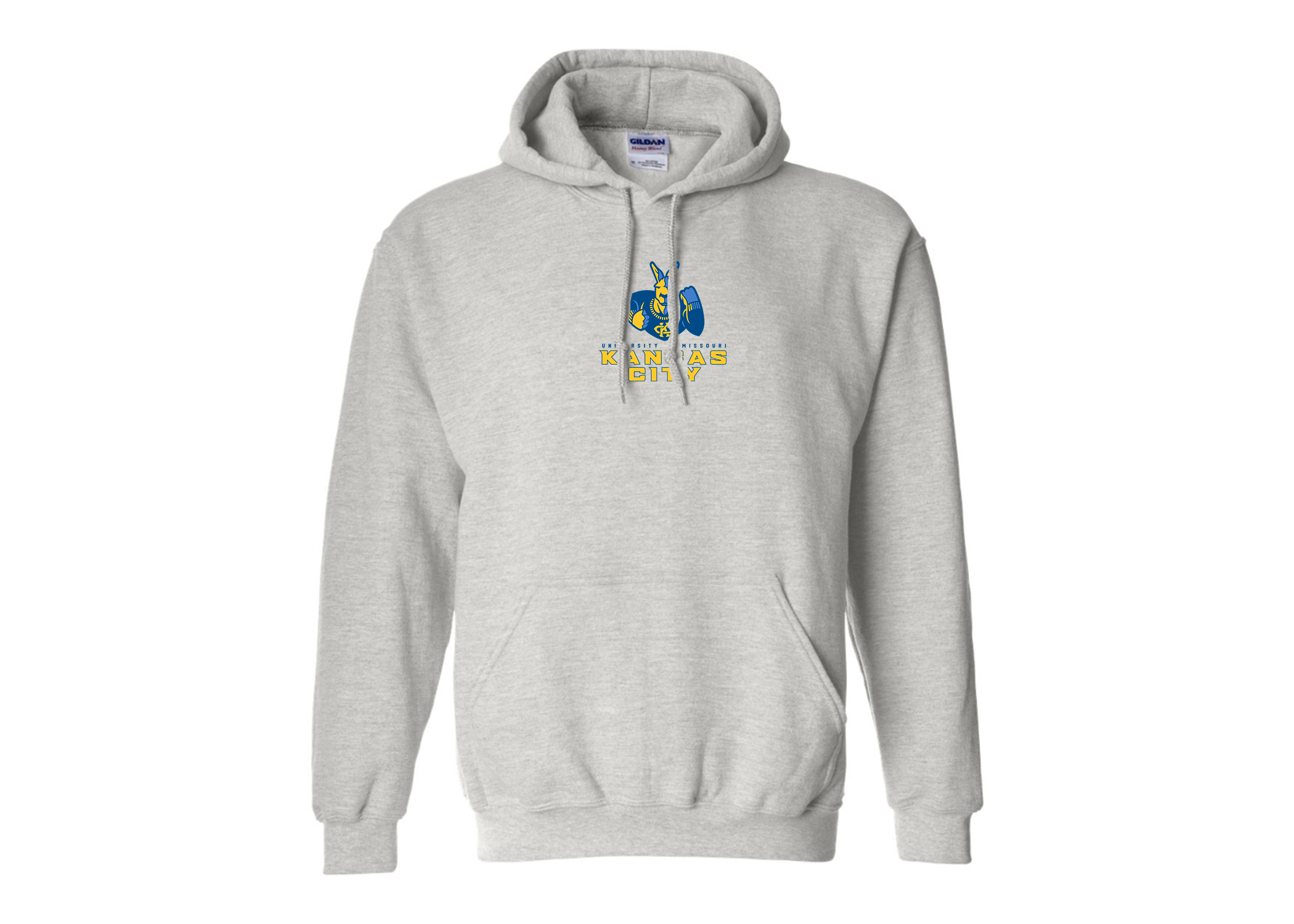 Men's UMKC Kangaroos Gildan Heavy Blend Hooded Sweatshirt