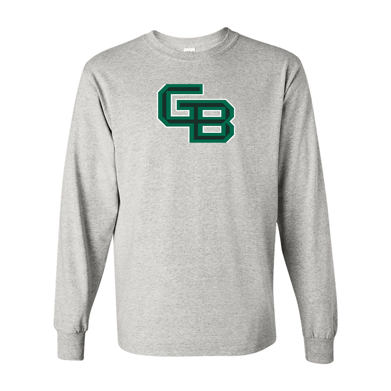 Men's Wisconsin Green Bay Phoenix Gildan Heavy Cotton Long Sleeve T-Shirt
