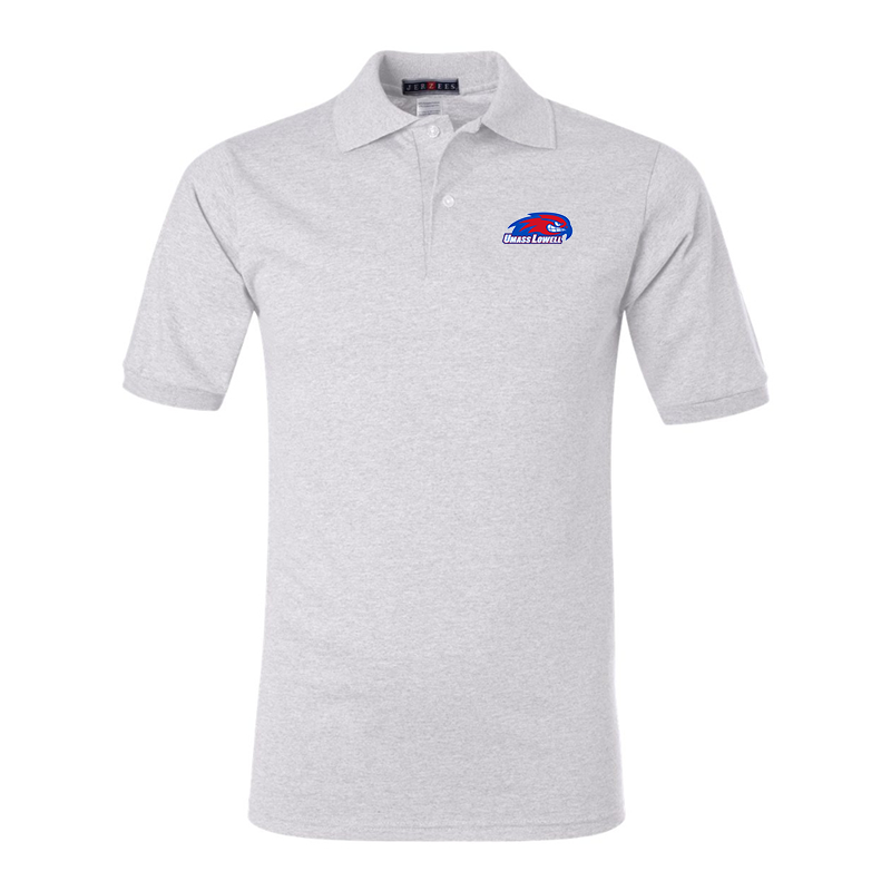 Men's UMass Lowell River Hawks JERZEES  SpotShield polo