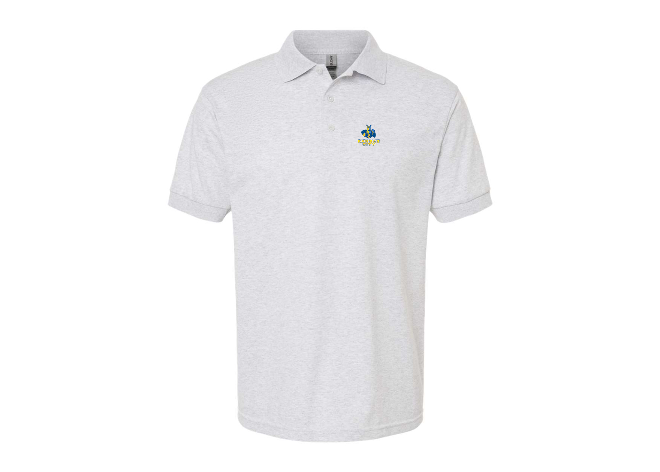 Men's UMKC Kangaroos Gildan Dry Blend Jersey Polo