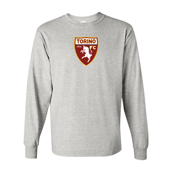 Men's Torino Soccer Gildan Heavy Cotton Long Sleeve T-Shirt