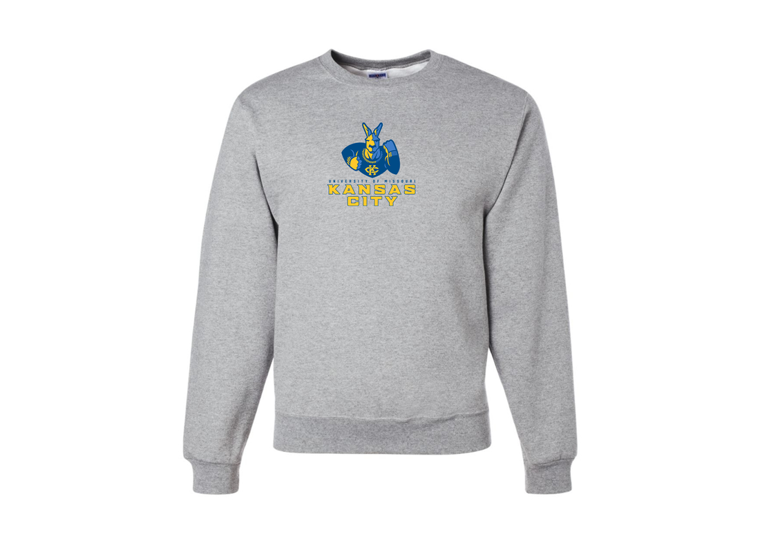 Men's UMKC Kangaroos JERZEES NuBlend Crewneck Sweatshirt