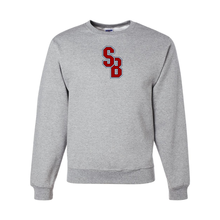 Men's  Stony Brook Seawolves   JERZEES NuBlend Crewneck Sweatshirt