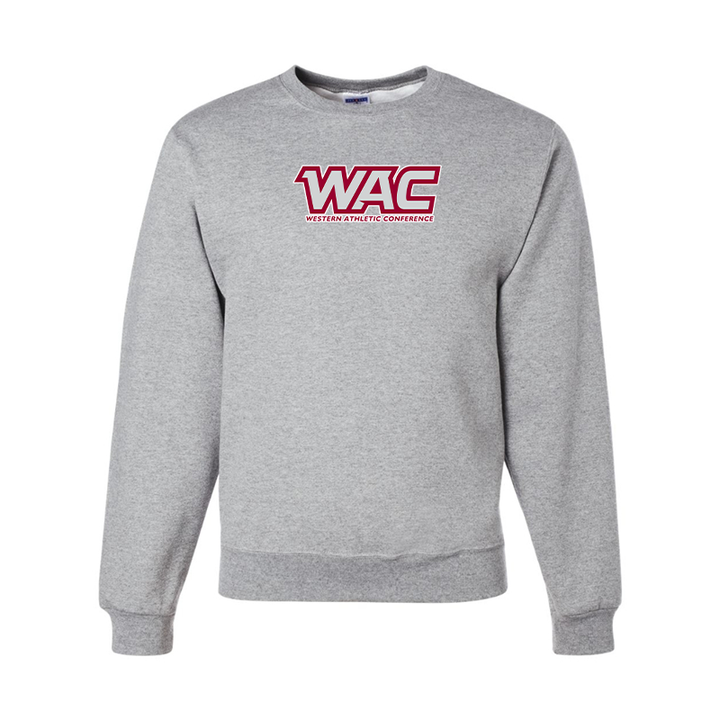 Men's Western Athletic Conference JERZEES NuBlend Crewneck Sweatshirt
