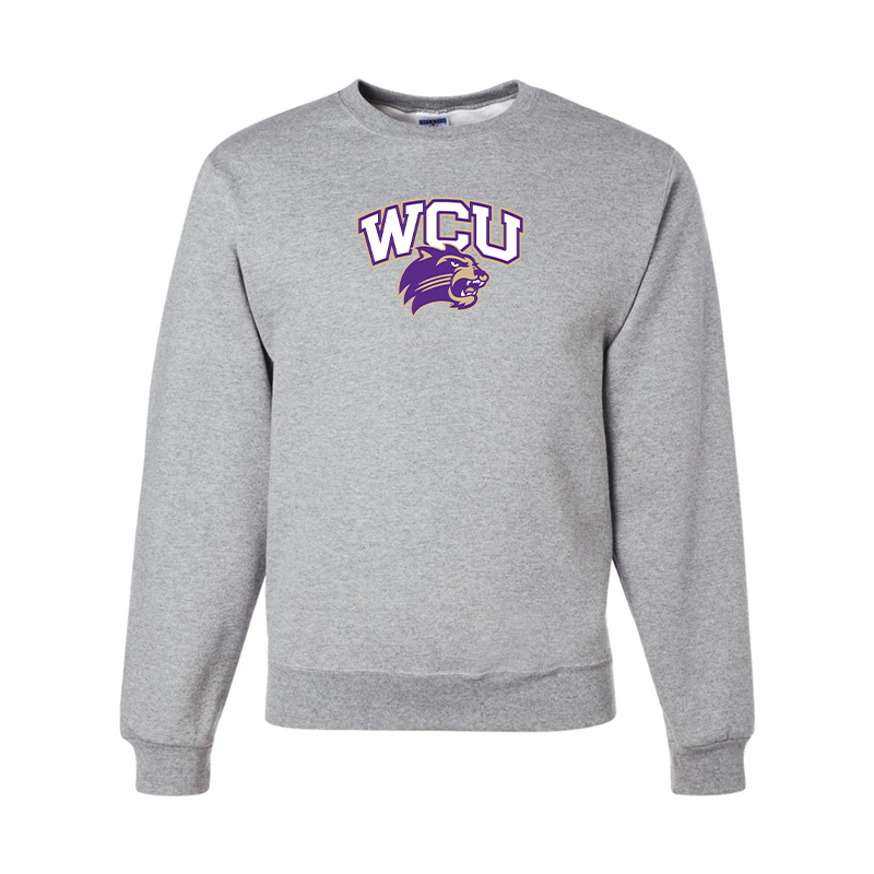 Men's Western Carolina Catamounts JERZEES NuBlend Crewneck Sweatshirt