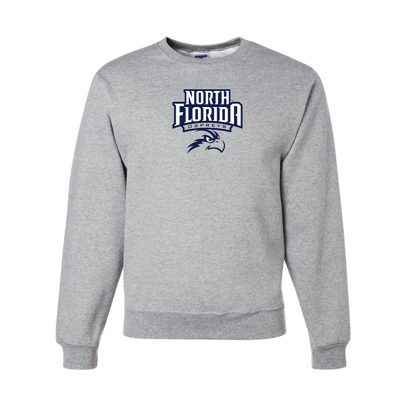 Men's UNF Ospreys  JERZEES NuBlend Crewneck Sweatshirt