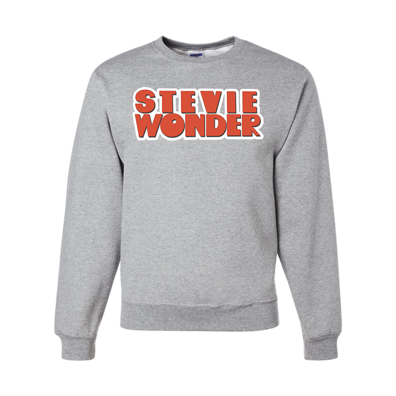 Men's Stevie-Wonder JERZEES NuBlend Crewneck Sweatshirt