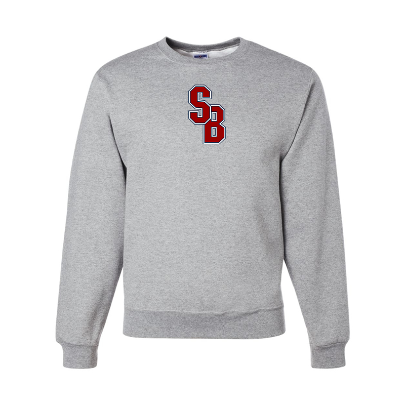 Men's  Stony Brook Seawolves   JERZEES NuBlend Crewneck Sweatshirt