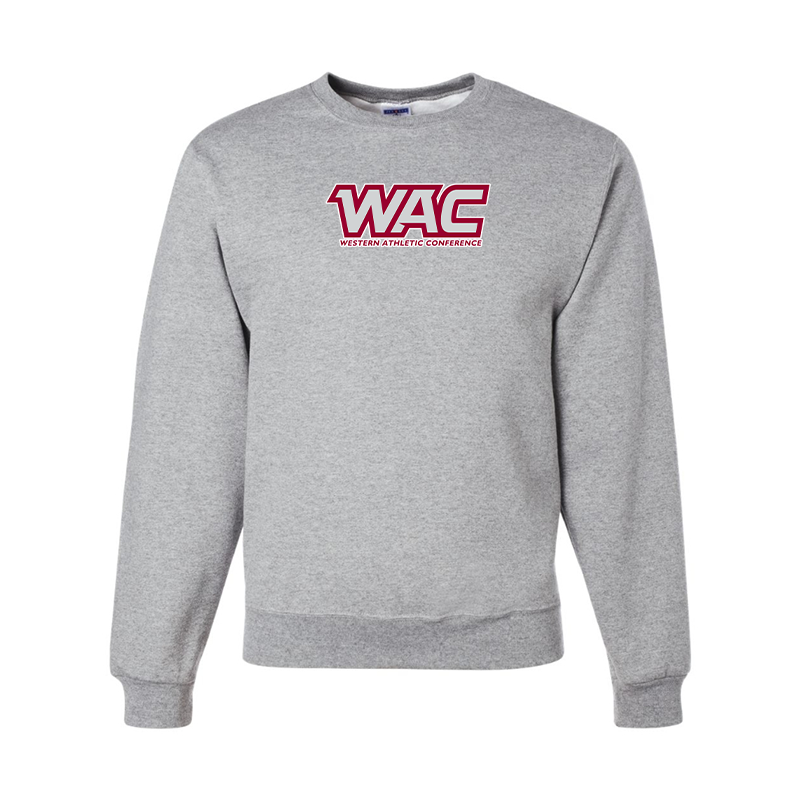 Men's Western Athletic Conference JERZEES NuBlend Crewneck Sweatshirt