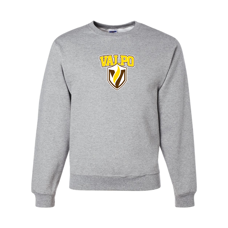 Men's Valparaiso Crusaders JERZEES NuBlend Crewneck Sweatshirt
