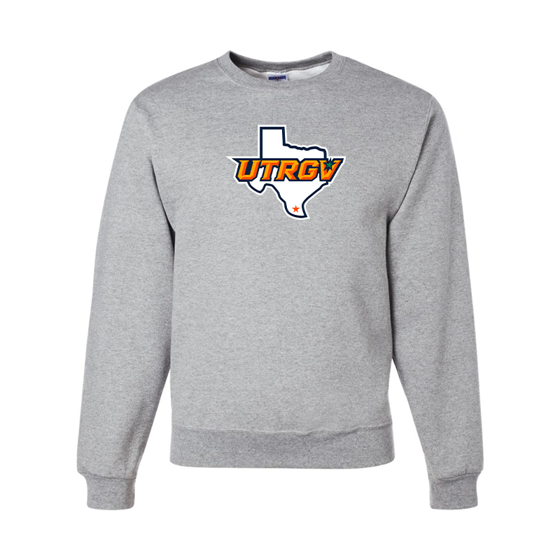 Men's UTRGV Vaqueros JERZEES NuBlend Crewneck Sweatshirt